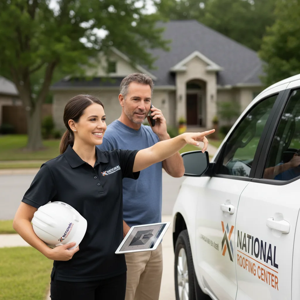 National Roofing Center customer support in Ludington